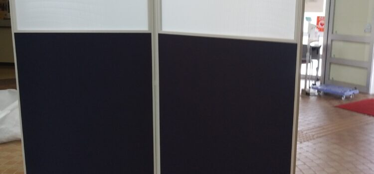 ローパーテーションを納品しました。