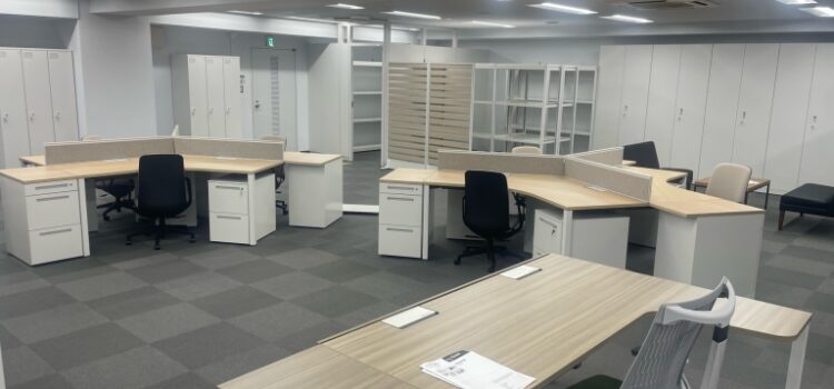 納入事例　岡野商事株式会社九州営業所様　オフィス移転に伴うレイアウト設計